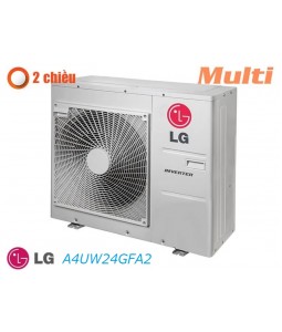 Mặt nóng điều hòa multi LG 24000BTU 2 chiều inverter A4UW24GFA2